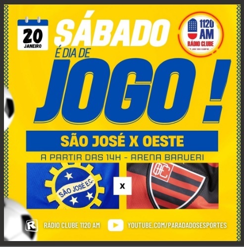 São José abre a segunda rodada com a primeira fora 2