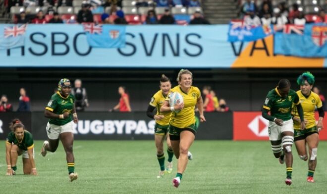 Rugby feminino brasileiro sai do Canadá com vitória 1
