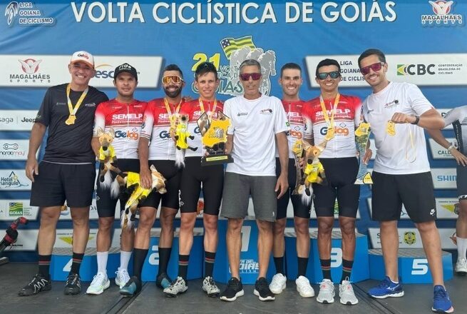 Ciclismo de Pindamonhangaba é campeão em Goiás 1