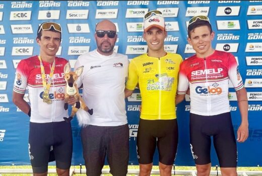 Ciclismo de Pinda domina pódio em etapa de Goiás 14