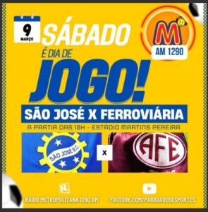 São José joga por reencontro com a vitória 3