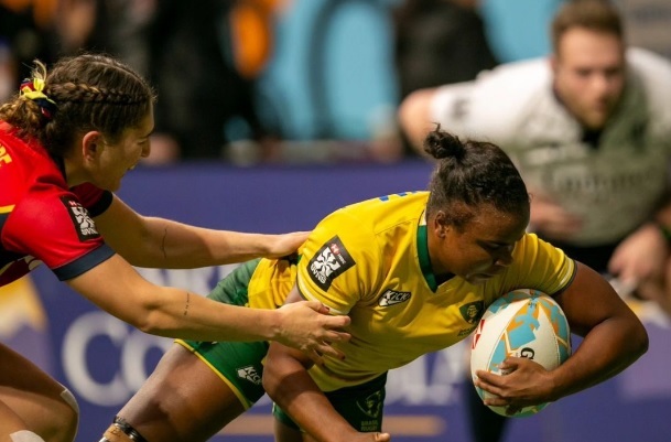 Brasileiras do rugby melhoram posição no Mundial 1