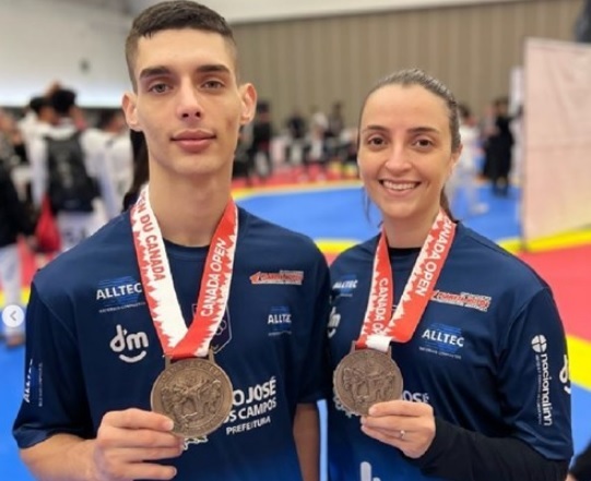 Taekwondo volta da América da Norte com medalhas 2