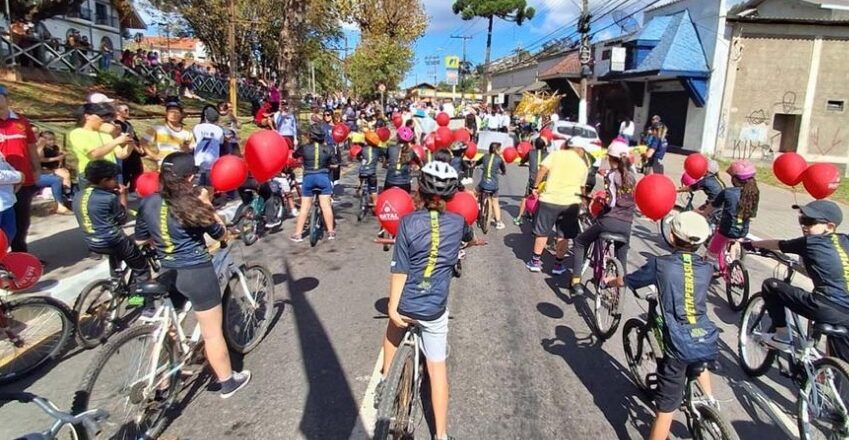 Campos do Jordão teve ciclismo no aniversário 1