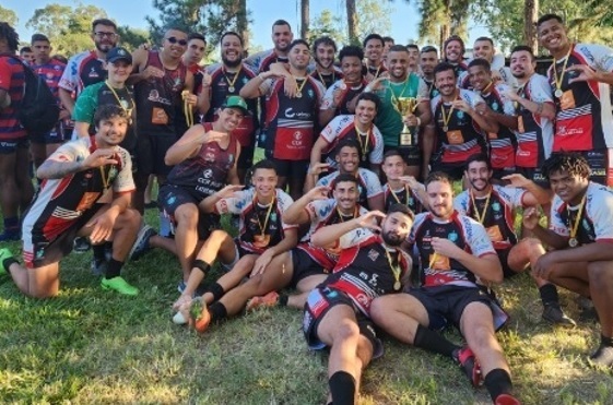 Jacareí Rugby comemora o título da Copa Caipira 1