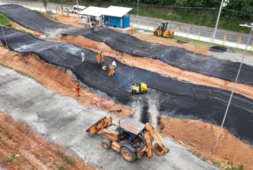 Pista joseense de BMX já recebe asfalto adequado 10
