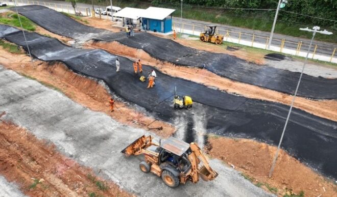 Pista joseense de BMX já recebe asfalto adequado 1