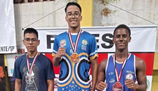 Boxe joseense comemora mais dois títulos do Paulista 1