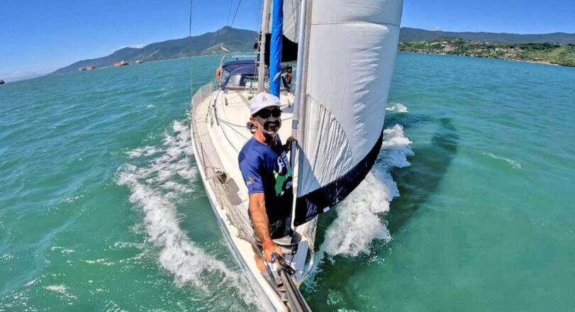 Barco brasileiro de volta ao mundo tem Ilhabela no projeto 1