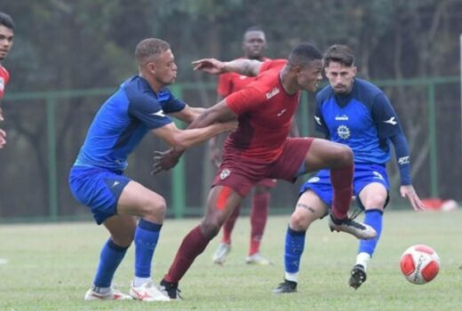 São José abriu a semana treinando contra a Portuguesa 10