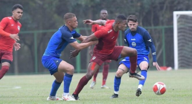 São José abriu a semana treinando contra a Portuguesa 1