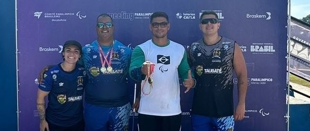 Paratletismo de Taubaté traz ouro de meeting no Rio 1