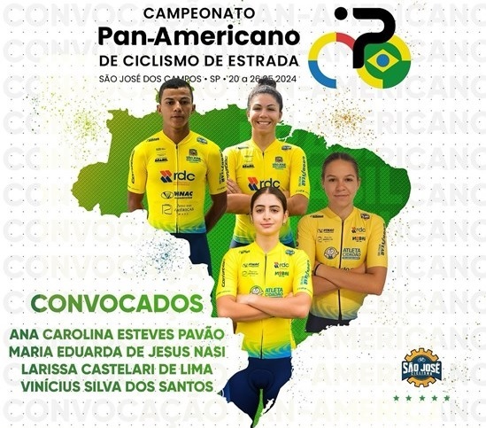 Ciclismo tem joseenses e taubateanos convocados 2