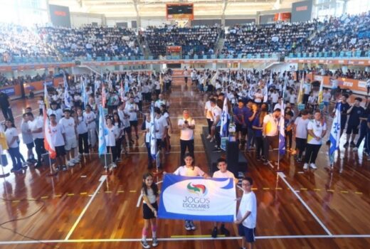 Estudantes fizeram a festa nos Jogos Escolares 9