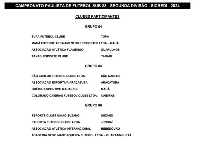 Manthiqueira recebe tabela e começará em casa 3