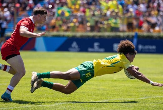 Rugby com jogadores da região estreia no Pré-olímpico 5