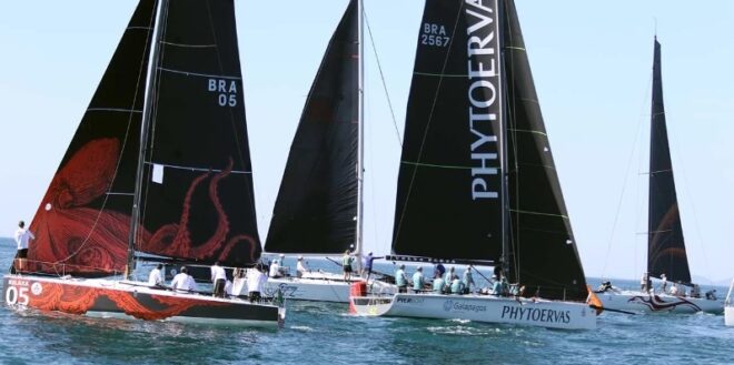 Exposição de vela em Ilhabela começou com regata 1