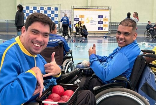 Festival reuniu alunos de bocha adaptada paralímpica 14