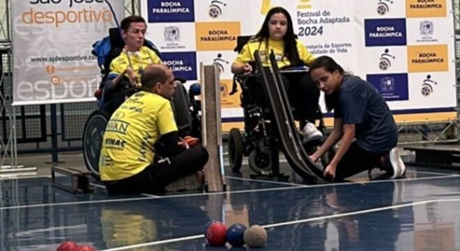 Festival reuniu alunos de bocha adaptada paralímpica 2