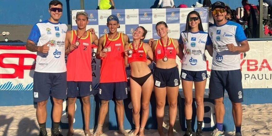 Vôlei de praia joseense traz medalhas de etapa do Paulista 1