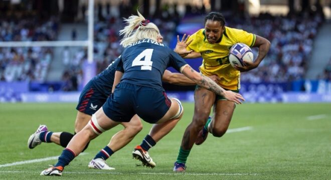 Rugby feminino cai à disputa do nono lugar olímpico 1