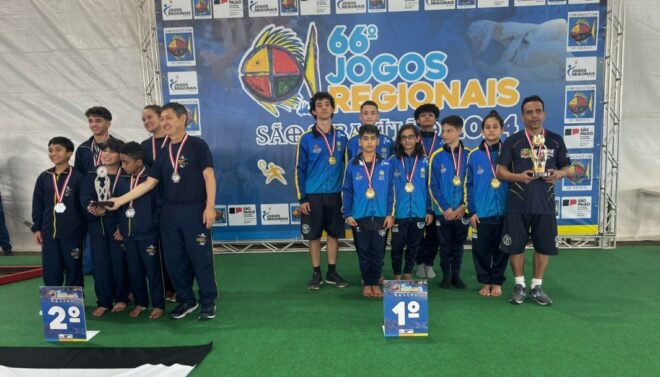 São José dos Campos campeã fechou Jogos Regionais 6