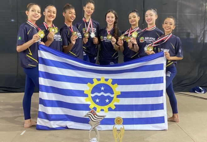 São José dos Campos campeã fechou Jogos Regionais 5