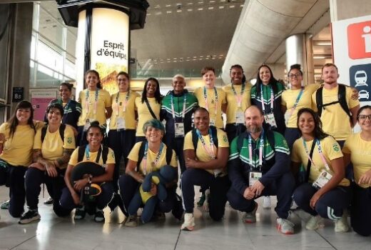 Rugby joseense acompanha duas atletas em Paris 1