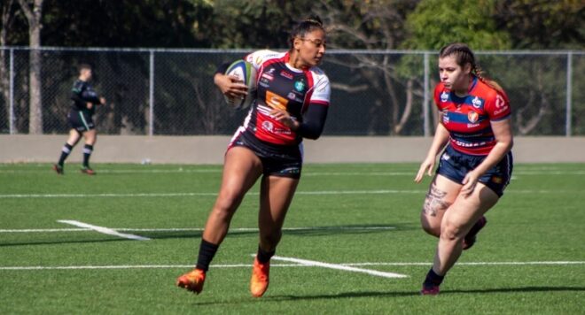 Jacareí Rugby dividiou o time feminino e foi bem 1