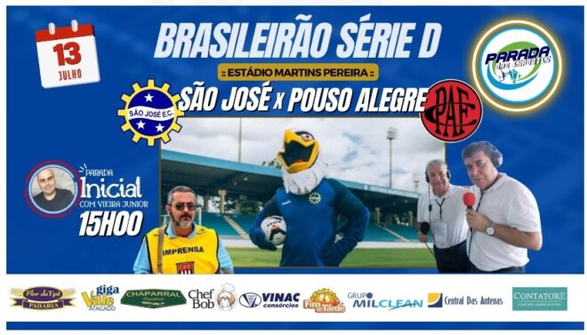 São José tem o último jogo em casa pelo Brasileiro 4 São José tem o último jogo em casa pelo Brasileiro 3