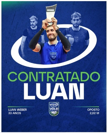 Vôlei joseense repatria oposto de quatro anos fora 2