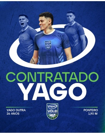 Vôlei São José anuncia chegada de mais um ponteiro 2