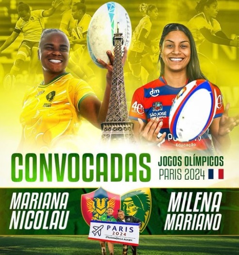 Rugby feminino olímpico confirma dupla do São José 3