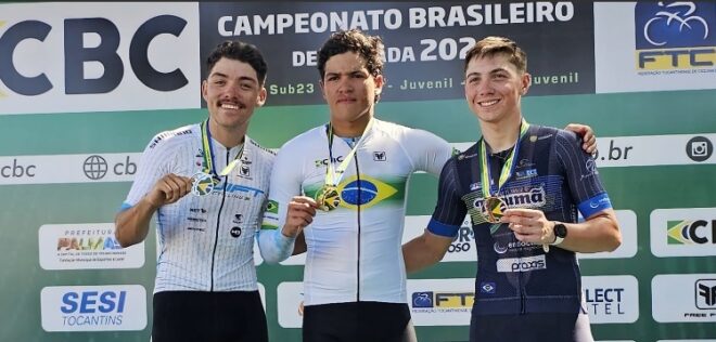Ciclismo de Taubaté fecha Brasileiro com medalha 1