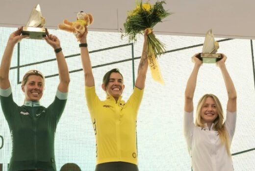 Ciclismo da etapa de Campos atrai competidoras 1