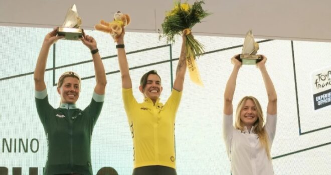 Ciclismo da etapa de Campos atrai competidoras 1