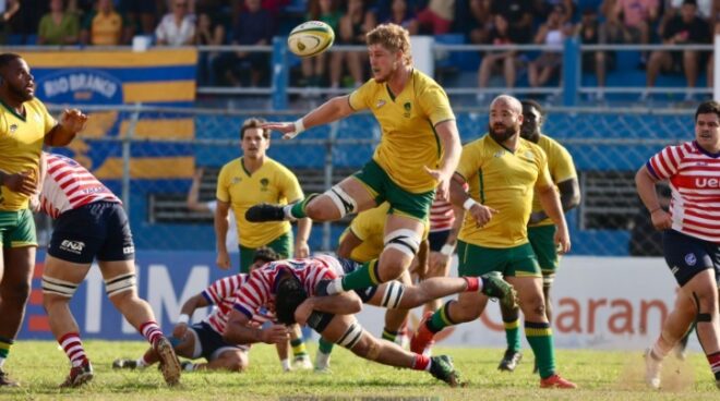 Rugby brasileiro abre eliminatórias com grande vitória 1