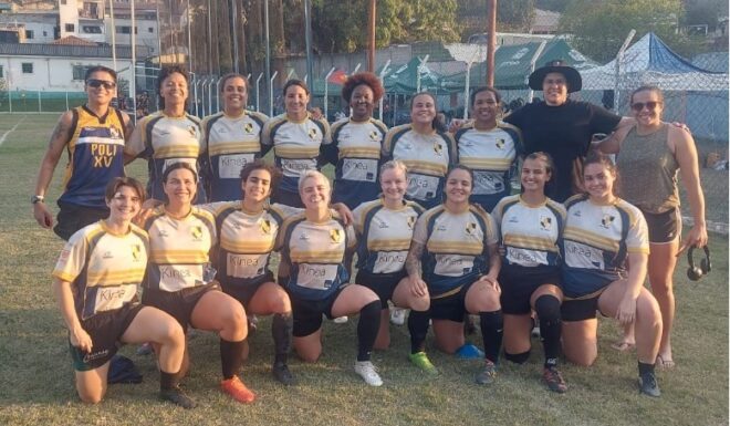 Rugby feminino da região disputou torneio no Rio 3