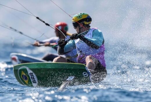 Vela brasileira fechou participação em Paris 7