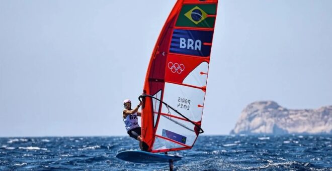 Velejador de Ilhabela acaba fora da final olímpica 1