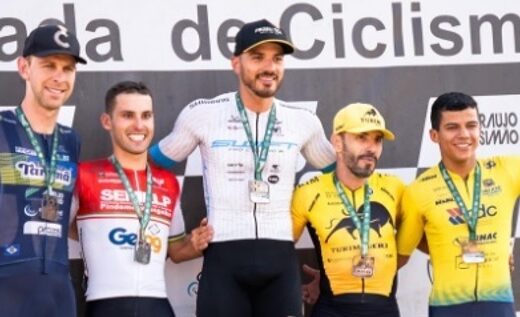 Ciclismo de Taubaté alcança pódio em casa 8