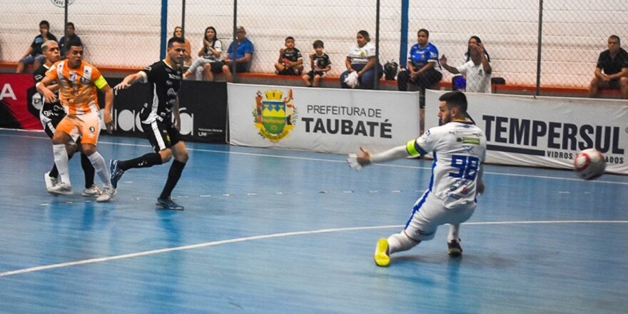 Taubaté Futsal vence outra e sobe posições 1