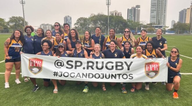 Rugby feminino jacareiense fecha estadual em terceiro 3