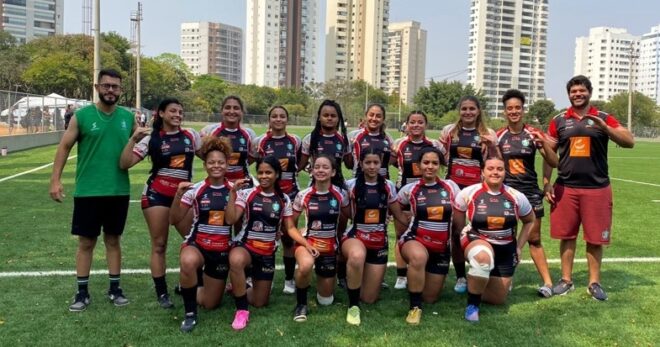 Rugby feminino jacareiense fecha estadual em terceiro 1