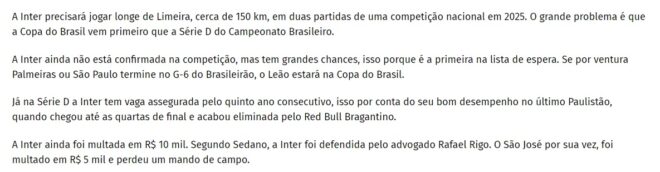 São José é punido por briga de torcidas em Limeira 4