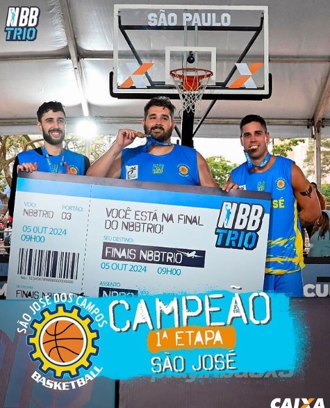 São José Basketball e parceiro vencem no 3x3 2