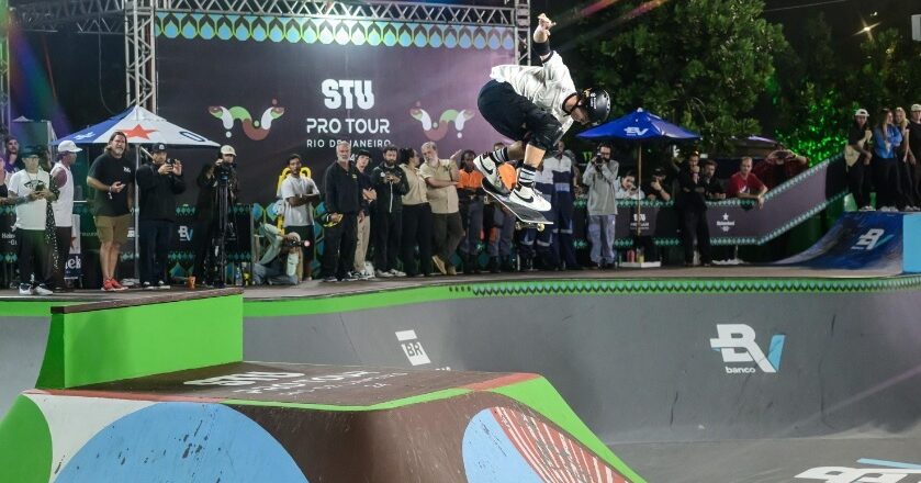 Skate brasileiro alcançou todos os pódios no Rio 1