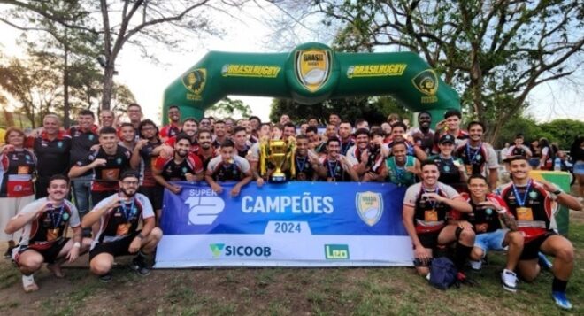 Jacareí Rugby festeja o título do Brasileirão 1