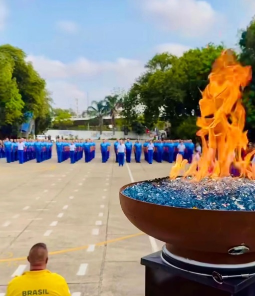 Paratleta é homenageado com nome em pira olímpica 2 Paratleta é homenageado com nome em pira olímpica 2