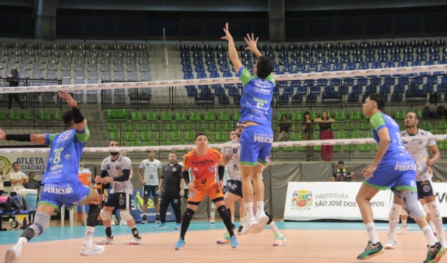 Vôlei São José garante os três pontos em casa 1